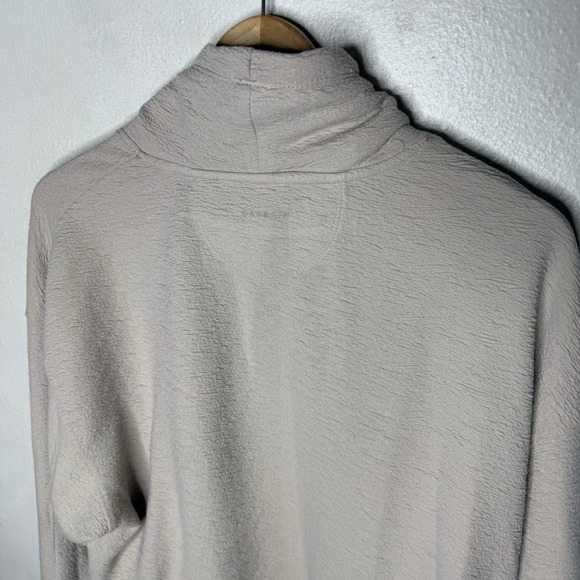 Danskin Cowl Neck Beige Sweatshirt Athleisure Women's Medium Sweater Pullover - Picture 7 of 10